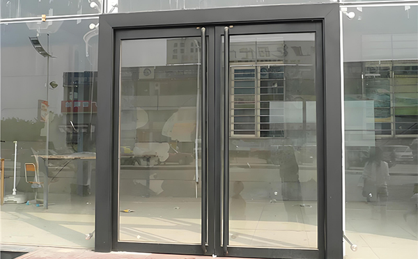 克拉玛依玻璃地弹门